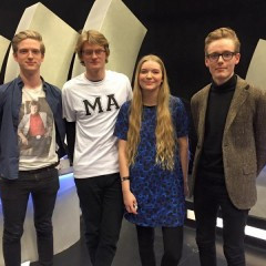 Í undanúrslit í Gettu betur