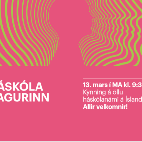 Háskóladagurinn í MA miðvikudaginn 13. mars 2019