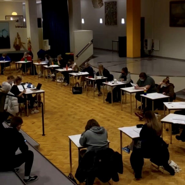 Fyrsti samlestur LMA. Myndina tók Birgir Orri Ásgrímsson.