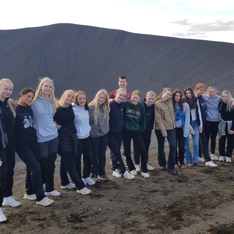 Nemendur í Mývatnssveit