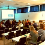 Grunnskólanemar í heimsókn