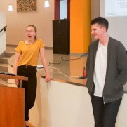 Katrín og Ari kynna