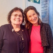 Franzeska Frischknect og Hrefna G. Torfadóttir