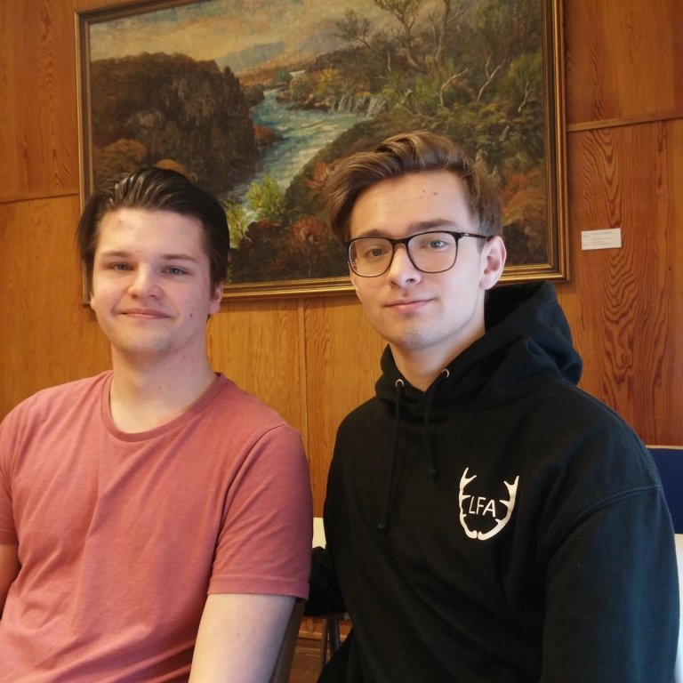 Ari Orrason (tv) og Helgi Björnsson (th) eru í hópi skipuleggjenda Söngkeppni MA 2019