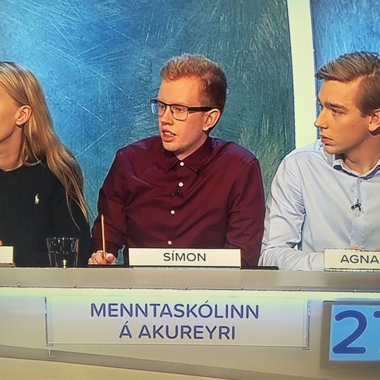 Liðið stóð sig vel þrátt fyrir naumt tap í undanúrslitum