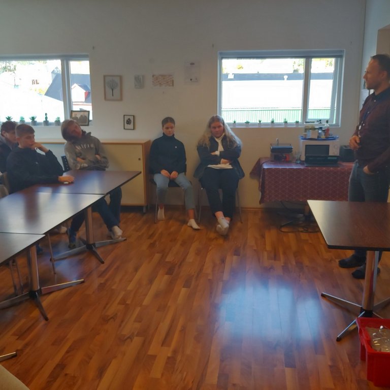 Jón Garðar Steingrímsson, fyrrverandi nemandi í MA og núverandi framkvæmdastjóri framleiðslu hjá Gen&hellip;