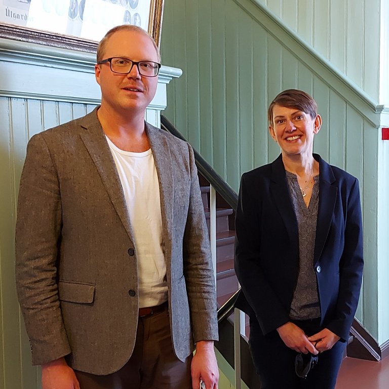 Patrik Finnberg og Hafdís Inga Haraldsdóttir