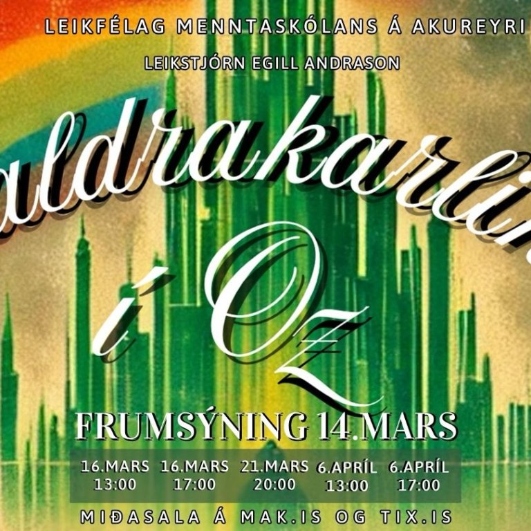 Galdrakarlinn í Oz í uppsetningu LMA