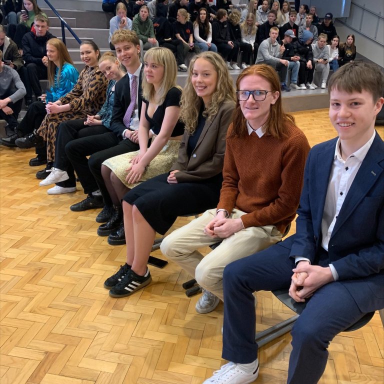 Nýskipuð stjórn Hugsins skólaárið 2022-2023