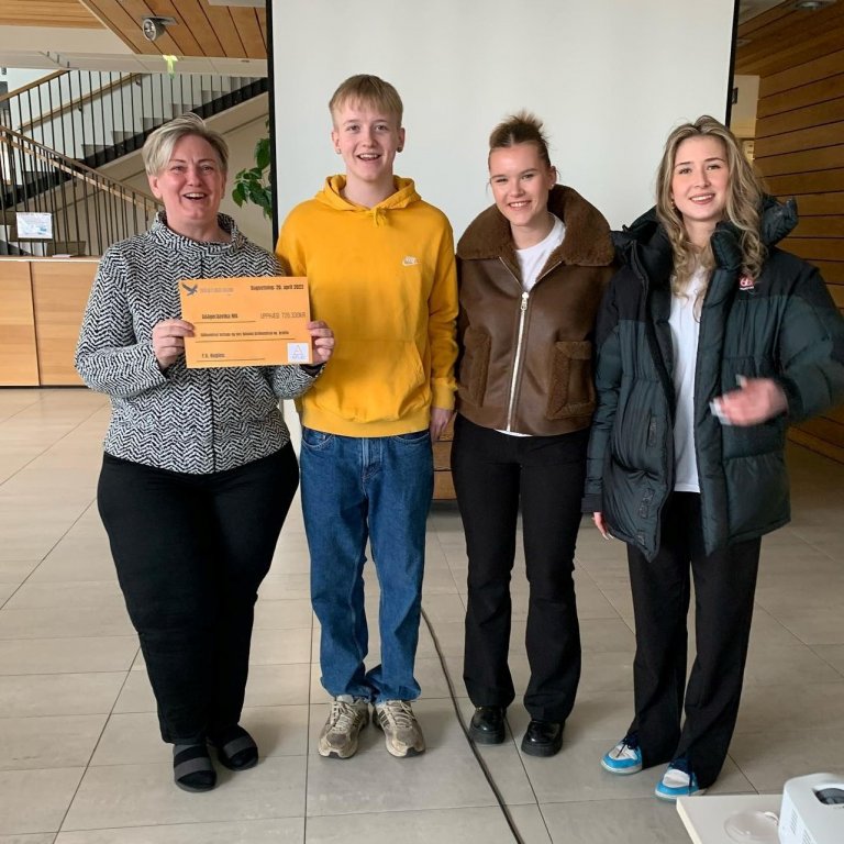 Frá vinstri: Elín Björg Ragnarsdóttir, Jóhannes Óli Sveinsson, Arndís Erla Örvarsdóttir og Kolbrún P&hellip;