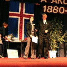 Dúxinn 2012 heiðraður - Agnes Eva Þórarinsdóttir