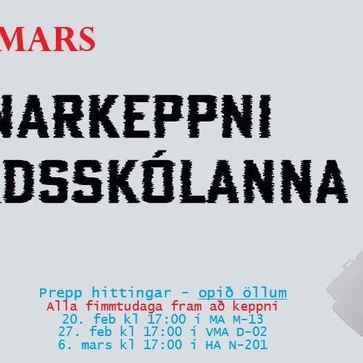 Forritunarkeppni framhaldsskólanna 8. mars