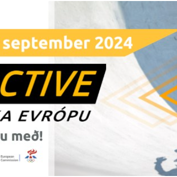 Hvatt er til hreyfingar í Íþróttaviku Evrópu.