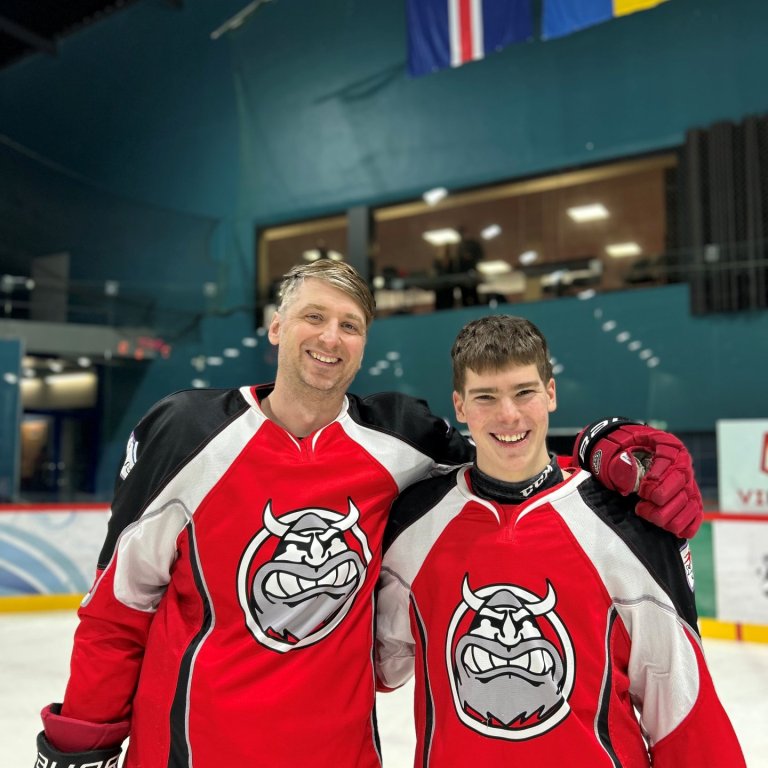 Ingvar Þór Jónsson og Bjarmi Kristjánsson. Mynd: Kristján Sturluson