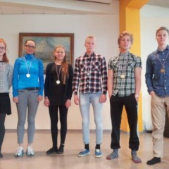 Verðlaunahafar í Brunnárhlaupi 2014