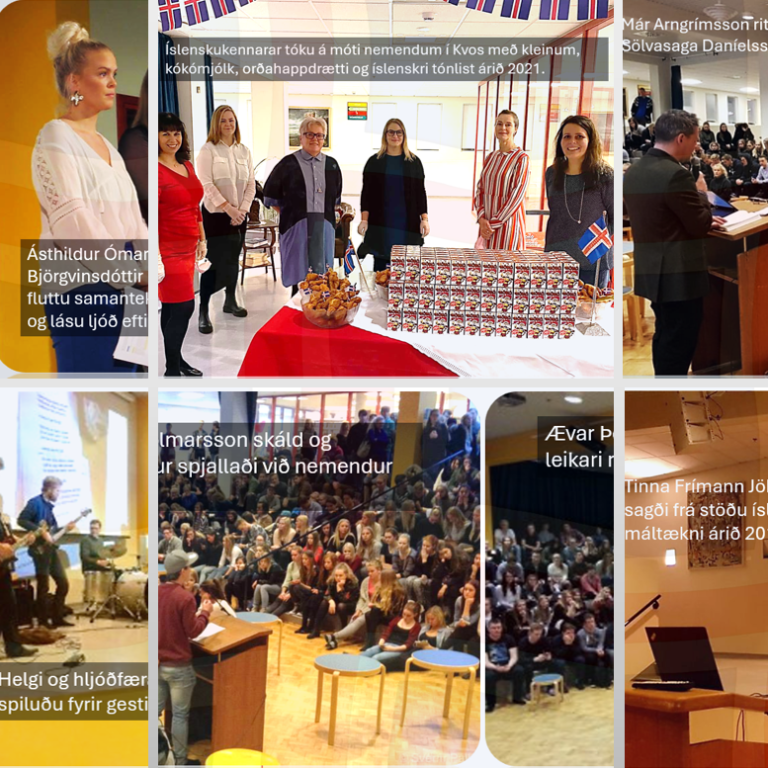 Dagur íslenskrar tungu í Kvosinni