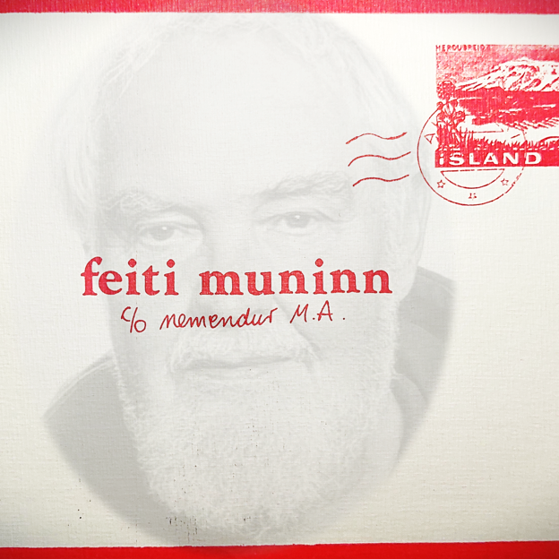 Samsett mynd af kápu feita munins og Guðmundi Oddi Magnússyni. Myndin af Goddi var fengin af heimasí&hellip;