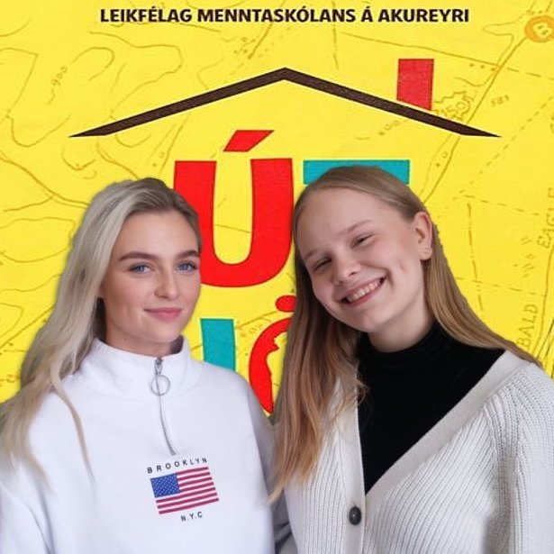 Birna Eyfjörð (t.v.) og Sólrún Svava (t.h.) eru hljómsveitarstjórar í uppfærslu LMA á söngleiknum Út&hellip;