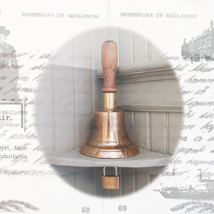 Svipmyndir: Flutningur á skólabjöllu frá Kaupmannahöfn árið 1920