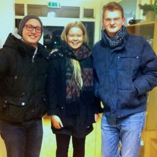 Sindri, Helga og Jóhann Ólafur