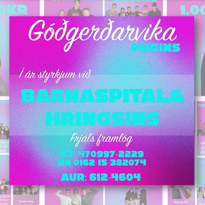 Góðgerðavika Hugins 2024