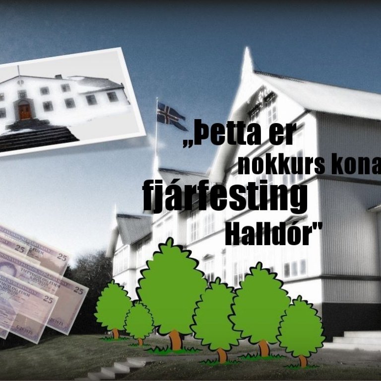 Að mati prentsmiðjustjórans var 40% afsláttur til handa Munin fárfesting fram í tímann