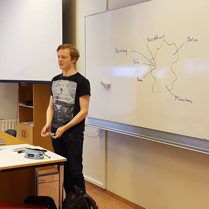 Höskuldur Logi segir frá Þýskalandsferð sinni