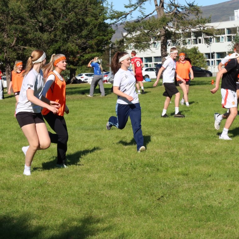 Fyrsta íþróttamót skólaársins