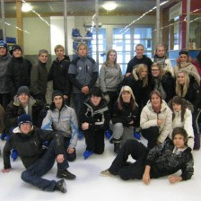 1B í pizzuveislu 3. nóv. 2009