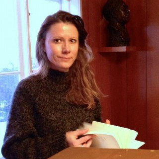 Gerður Kristný á Sal í Gamla skóla