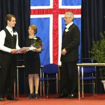 Hlöðver Stefán Þorgeirsson er dux scholae 2013