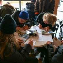 Verkefnavinna í Fuglasafni Sigurgeris