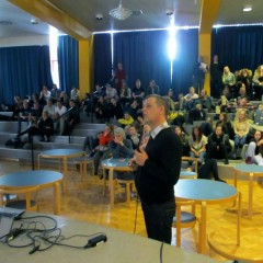 Helgi Pálsson ræðir um endurvinnslu