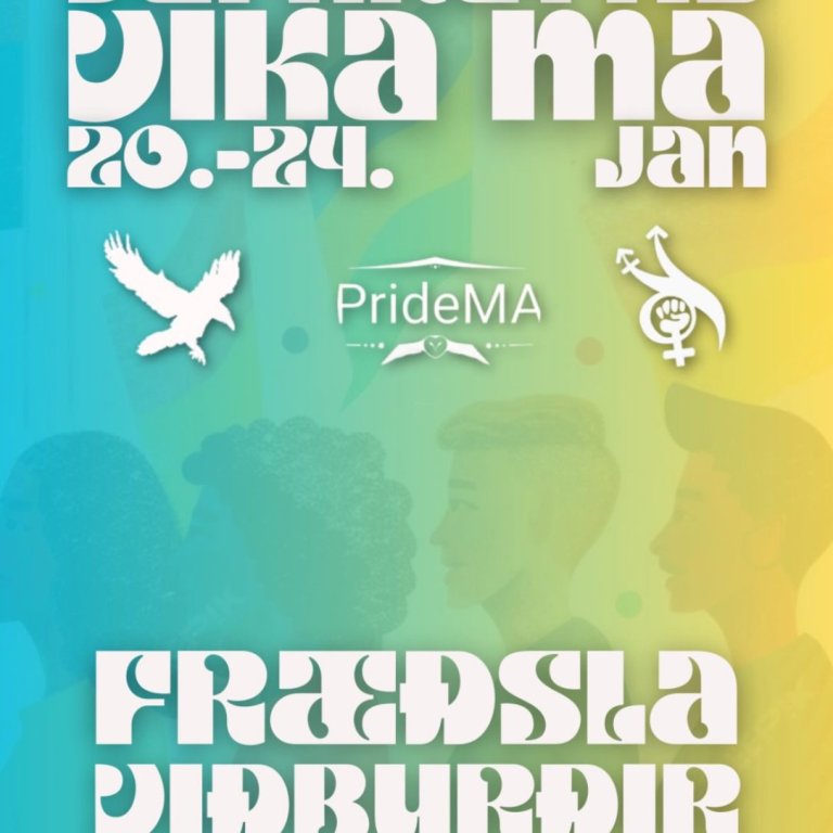 Auglýsing Hugins, FemMA og PrideMA