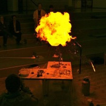 Sprengjugengi MA í Kvosinni