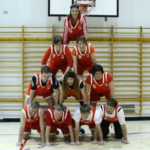 Sigursælt lið kennara á íþróttadeginum 2009