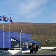 Við Hóla á skólasetningu 2009