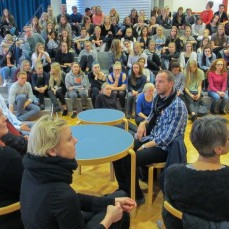 Frá afhendingu ratleikja