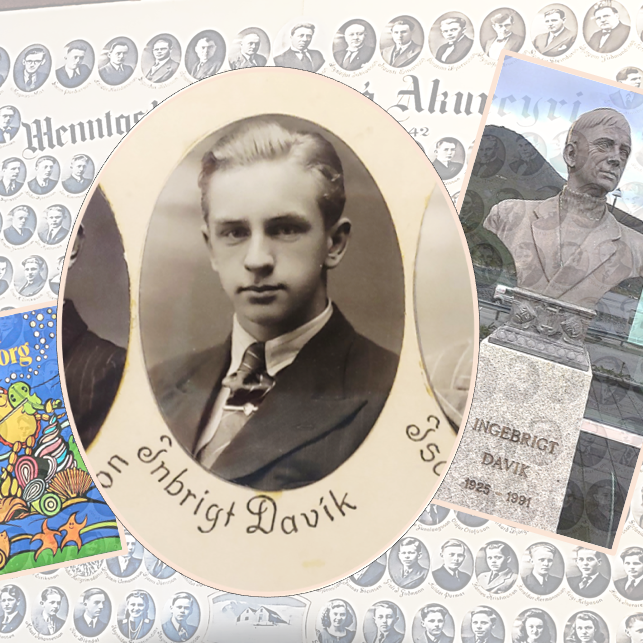 Ingebrigt Davik stundaði nám við MA 1941-1944