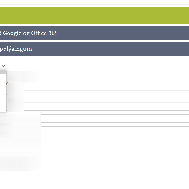 Viltu að það komi fram á Innu hvaða fornöfn þú notar?