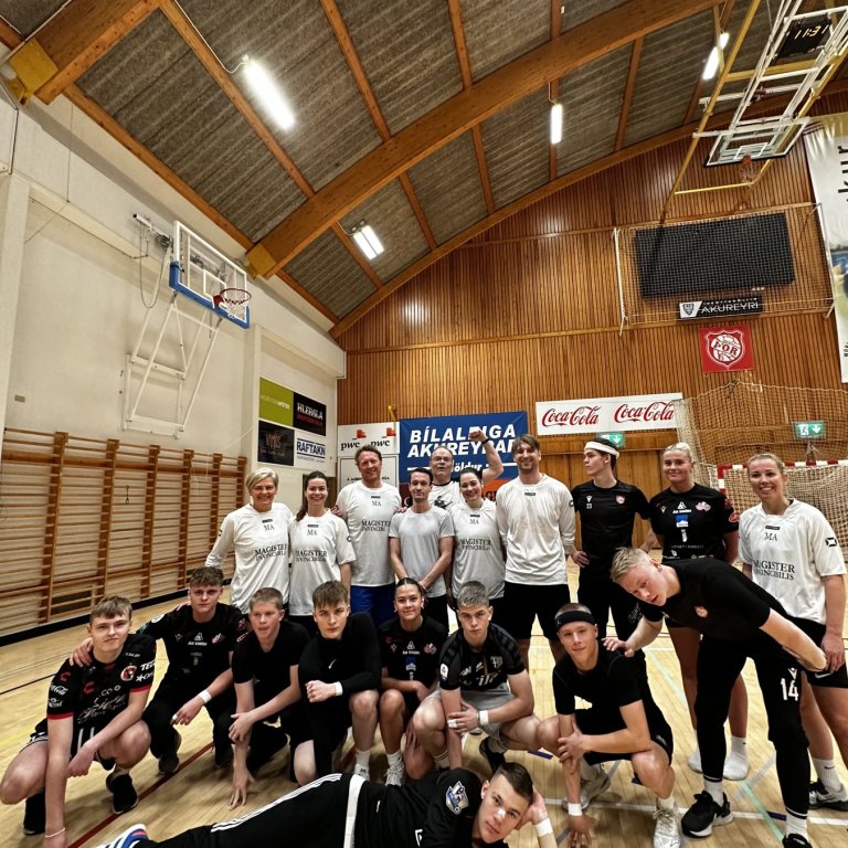 Frækið fótboltafólk - Starfsfólk og lið 3. bekkjar