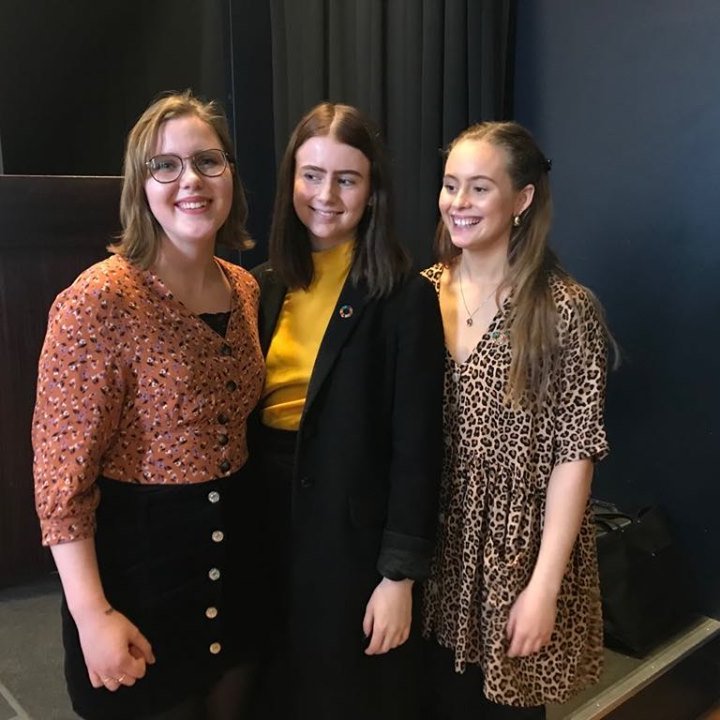 Elísabet, Ýr Aimée og Stefanía Sigurdís