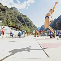 Ásgerður Jana á flugi