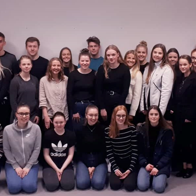 Nemendur í áfanganum RAUN3UI05