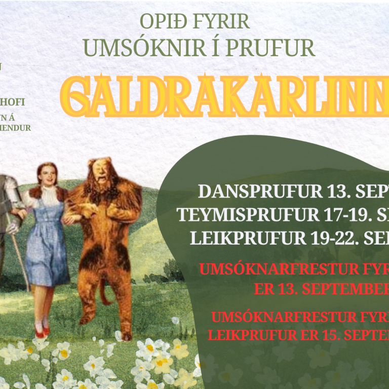 LMA auglýsir prufur fyrir söngleikinn