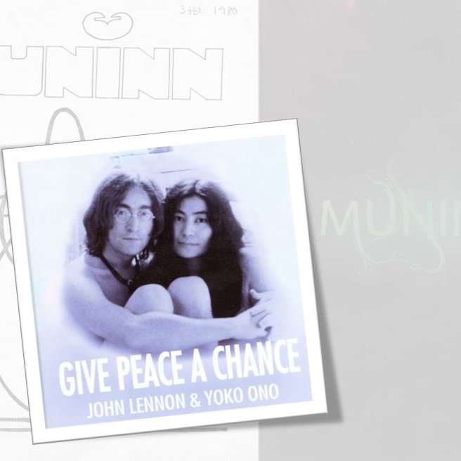 John Lennon og Yoko Ono koma við sögu í skólablaði MA frá árunum 1981 og 2007