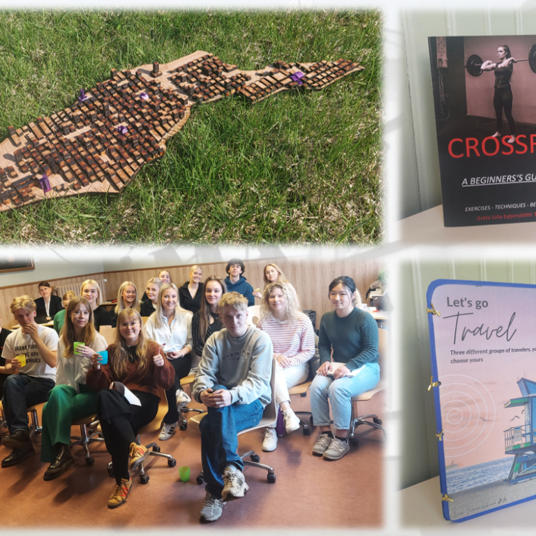 Nemendur á þriðja ári kynntu fjölbreytt lokaverkefni á ráðstefnu mála- og menningarbrautar