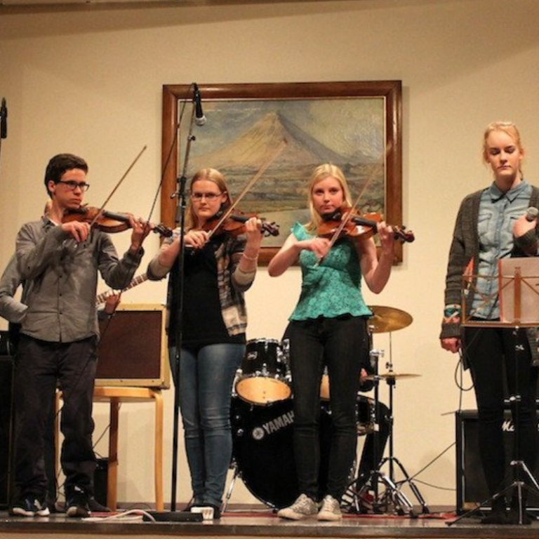 Lopabandið á Viðarstauki 2013. Mynd: Sylvía Dröfn Jónsdóttir