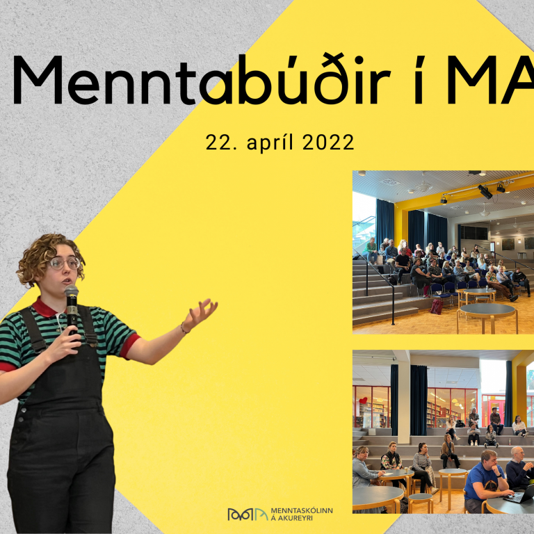 Mars Proppé hélt aðalerindið á Menntabúðum