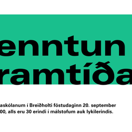 Námsmatsdagar og ráðstefna